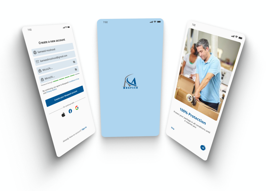 Mospeed Mobile App